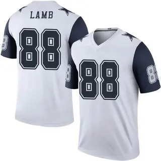 CeeDee Lamb Dallas Cowboys Men's Color Rush Legend Nike Jersey - White