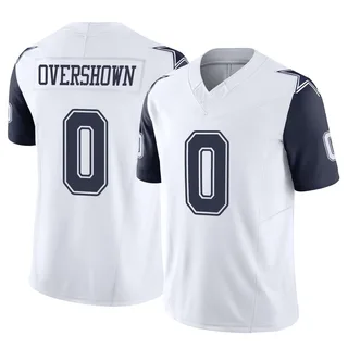 DeMarvion Overshown Dallas Cowboys Men's Limited 2nd Alternate Vapor F.U.S.E. Nike Jersey - White