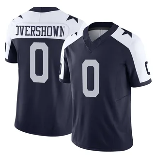 DeMarvion Overshown Dallas Cowboys Men's Limited Alternate Vapor F.U.S.E. Nike Jersey - Navy