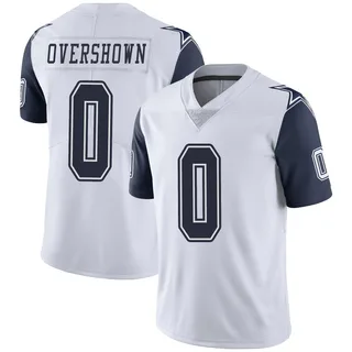 DeMarvion Overshown Dallas Cowboys Men's Limited Color Rush Vapor Untouchable Nike Jersey - White