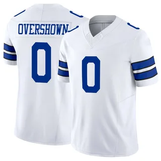 DeMarvion Overshown Dallas Cowboys Men's Limited Vapor F.U.S.E. Nike Jersey - White