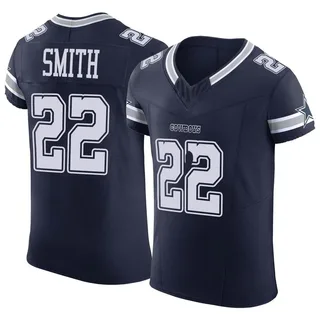 Emmitt Smith Dallas Cowboys Men's Elite Vapor F.U.S.E. Nike Jersey - Navy