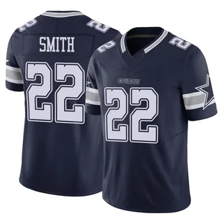 Emmitt Smith Dallas Cowboys Men's Limited Vapor F.U.S.E. Nike Jersey - Navy