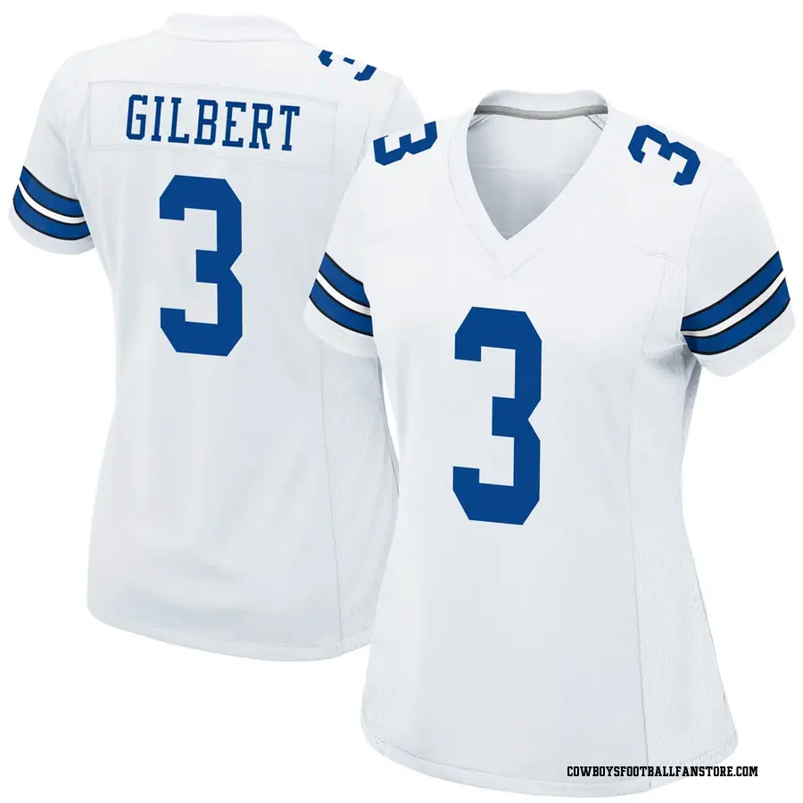 Garrett Gilbert Dallas Cowboys Women's Game Jersey - White