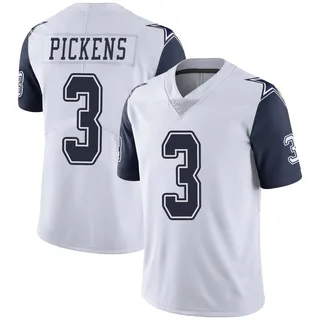 George Pickens Dallas Cowboys Youth Limited Color Rush Vapor Untouchable Nike Jersey - White