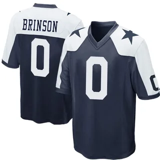 Romello Brinson Dallas Cowboys Men's Game Throwback Nike Jersey - Navy Blue