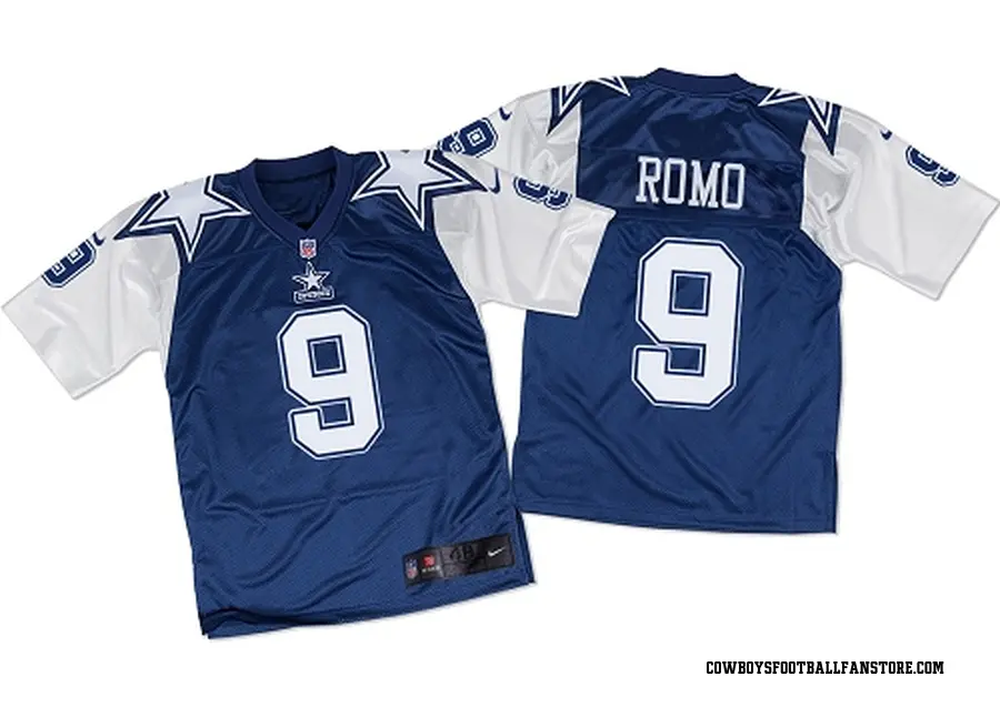 Tony Romo Dallas Cowboys Men's Elite 