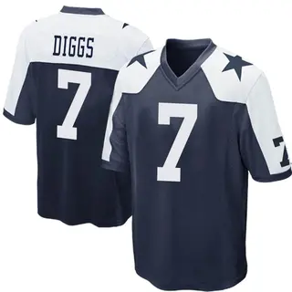 Trevon Diggs Dallas Cowboys Youth Game Throwback Nike Jersey - Navy Blue