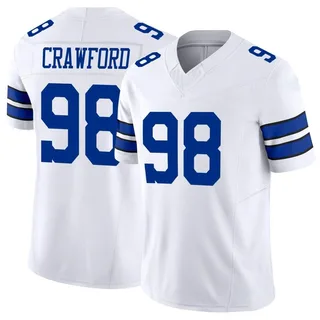 Tyrone Crawford Dallas Cowboys Men's Limited Vapor F.U.S.E. Nike Jersey - White