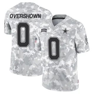 Youth DeMarvion Overshown Dallas Cowboys Youth Limited Arctic Camo 2024 Salute to Service Nike Jersey